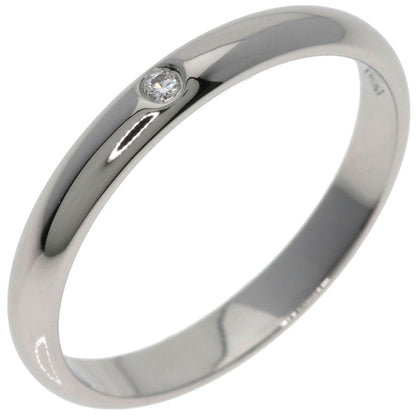 CARTIER Wedding 1P Diamond #51 Ring Platinum PT950 Ladies [Used]
