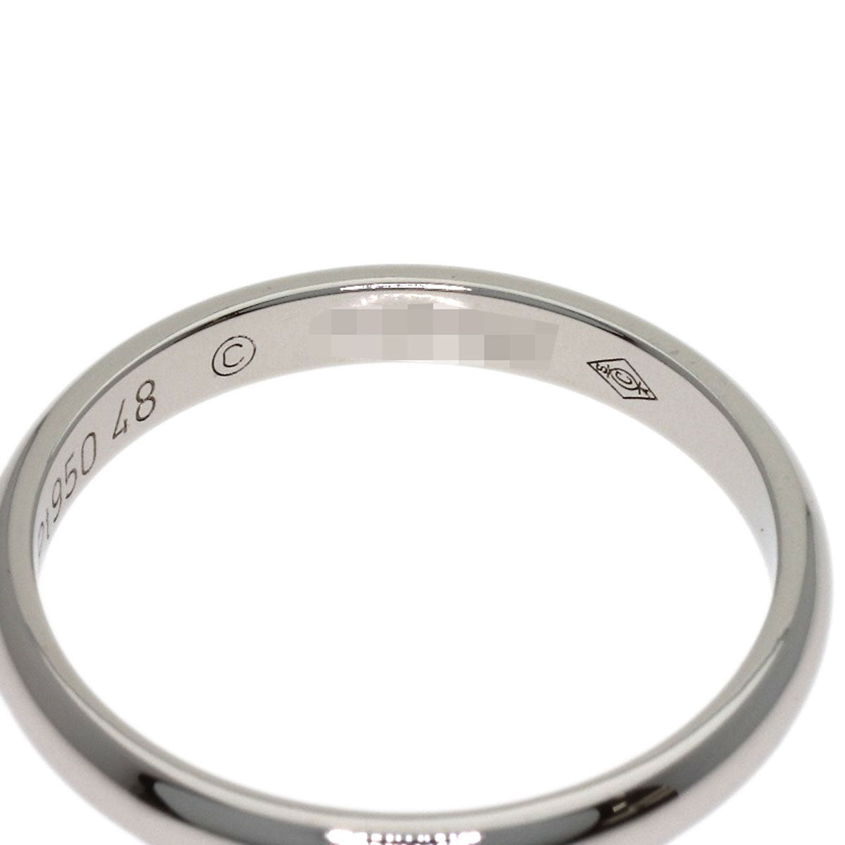 CARTIER Wedding #48 Ring Platinum PT950 Ladies [Used]