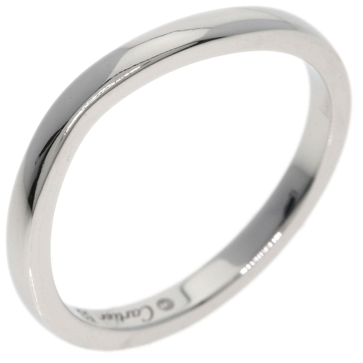 CARTIER Ballerina Curve #53 Ring Platinum PT950 Ladies [Used]