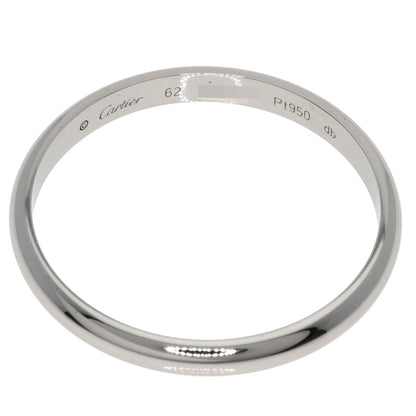 CARTIER Wedding #62 Ring Platinum PT950 Ladies [Used]