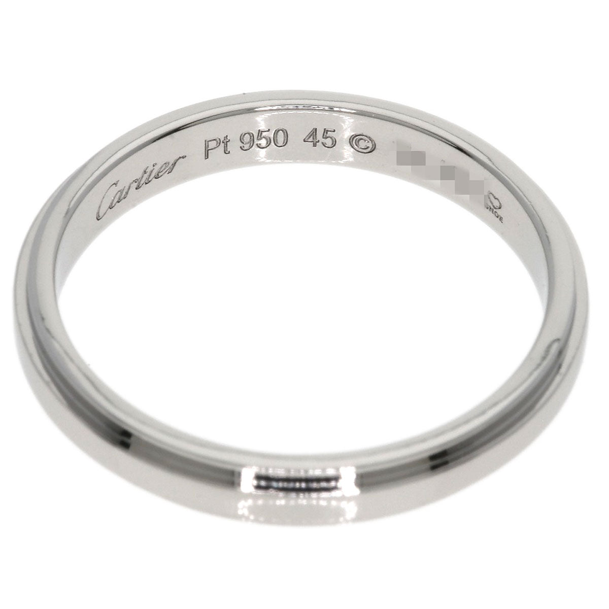 CARTIER Damour #45 Ring Platinum PT950 Ladies [Used]