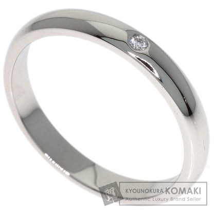 TIFFANY&Co. Wedding 1P Diamond #47 Ring Platinum PT950 Ladies [Used]