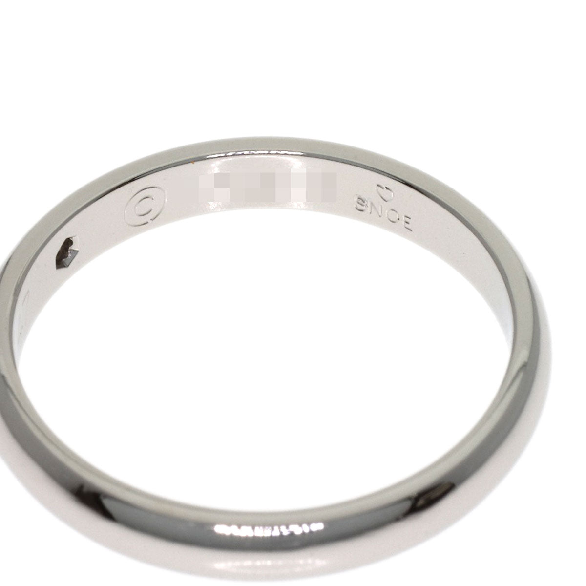 TIFFANY&Co. Wedding 1P Diamond #47 Ring Platinum PT950 Ladies [Used]