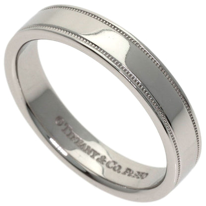 TIFFANY&Co. Milgrain Ring Platinum PT950 Ladies [Used]