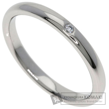TIFFANY&Co. Wedding 1P Diamond Ring Platinum PT950 Ladies [Used]