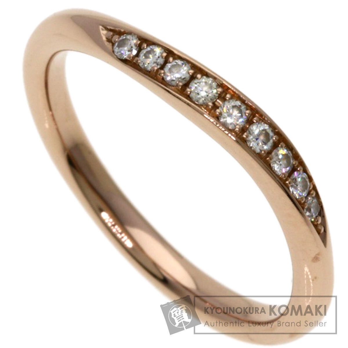 タサキ ダイヤモンド リング・指輪 K18ピンクゴールド レディース 【中古】【TASAKI】