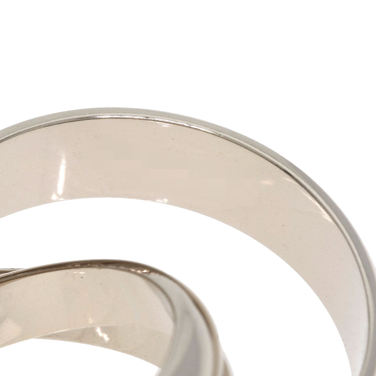 CARTIER Trinity #51 Ring K18 White Gold Ladies [Used]