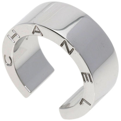 CHANEL Signature Ring K18 White Gold Ladies [Used]
