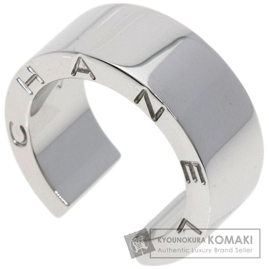 CHANEL Signature Ring K18 White Gold Ladies [Used]