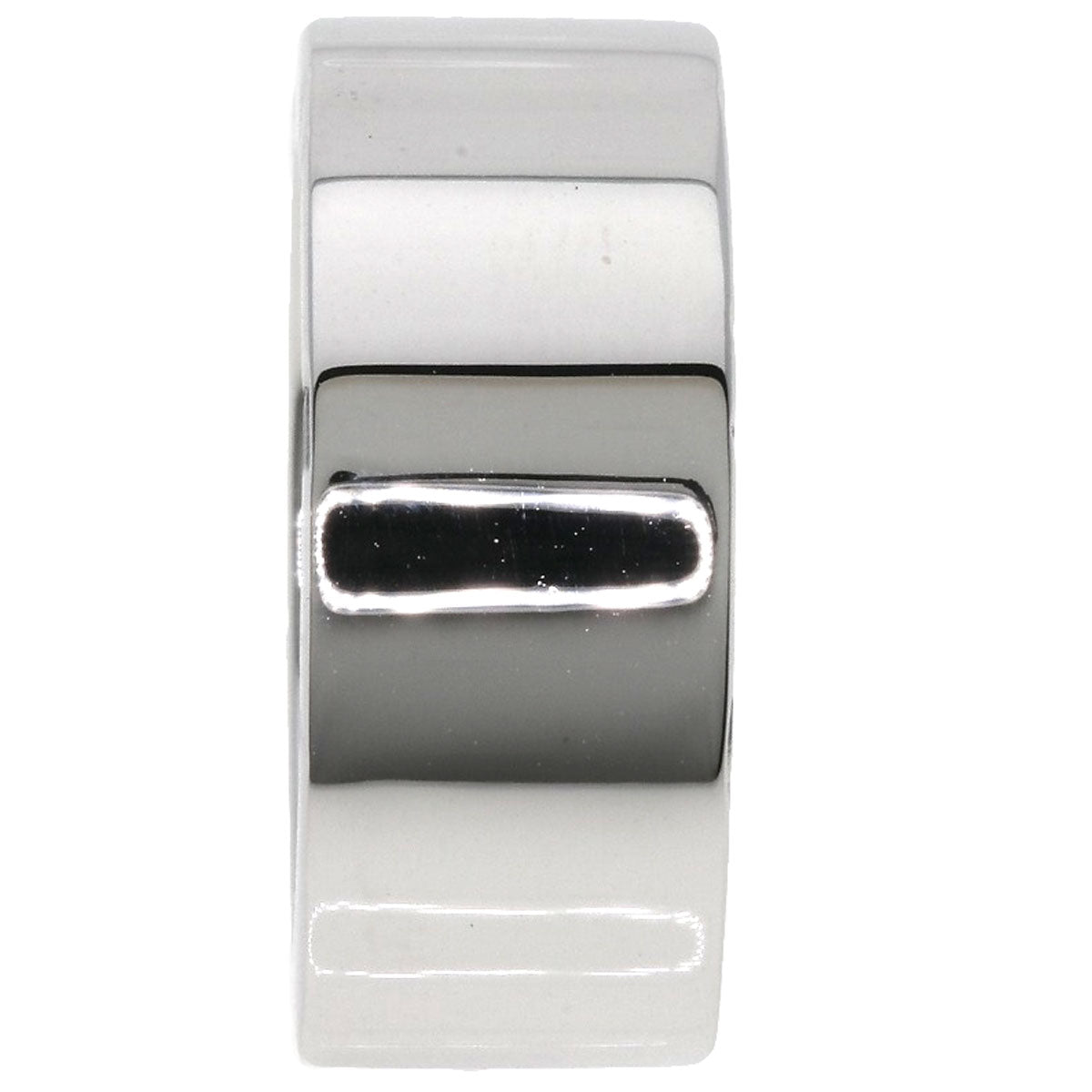 CHANEL Signature Ring K18 White Gold Ladies [Used]