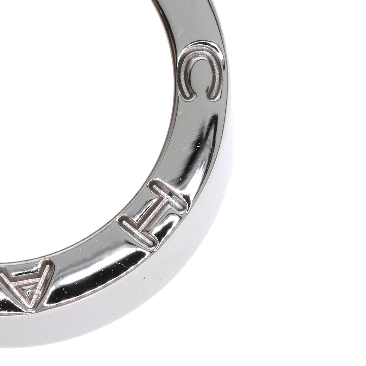 CHANEL Signature Ring K18 White Gold Ladies [Used]