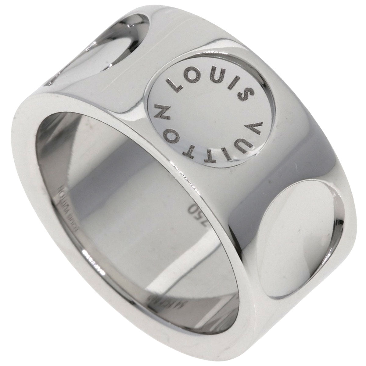 LOUIS VUITTON Grand Berg Empreinte Ring K18 White Gold Ladies [Used]