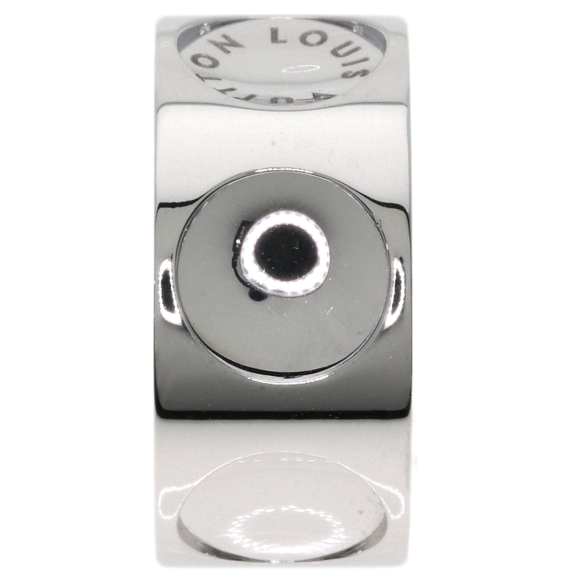 LOUIS VUITTON Grand Berg Empreinte Ring K18 White Gold Ladies [Used]