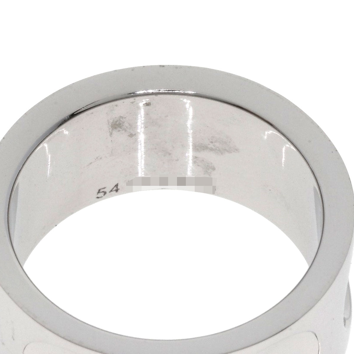 LOUIS VUITTON Grand Berg Empreinte Ring K18 White Gold Ladies [Used]