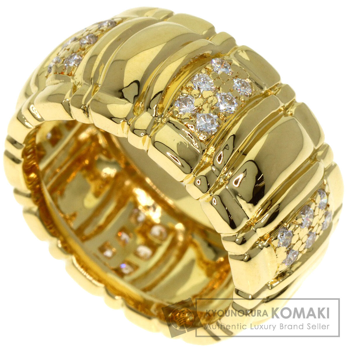 PIAGET Tanagra Diamond #51 Ring K18 Yellow Gold Ladies [Used]