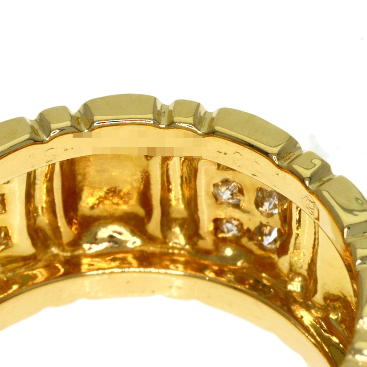 PIAGET Tanagra Diamond #51 Ring K18 Yellow Gold Ladies [Used]