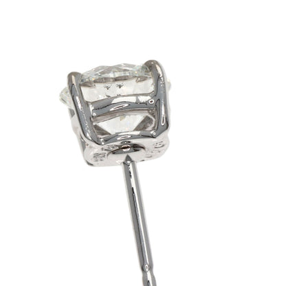 ミキモト ダイヤモンド ピアス K18ホワイトゴールド レディース 【中古】【MIKIMOTO】