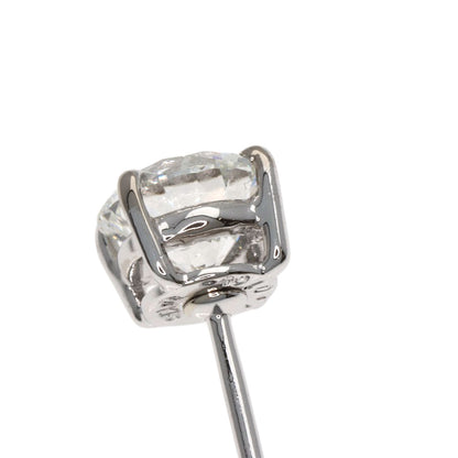 ミキモト ダイヤモンド ピアス K18ホワイトゴールド レディース 【中古】【MIKIMOTO】