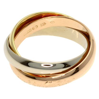 CARTIER Trinity #54 Ring K18 Yellow Gold K18 White GoldLadies [Used]