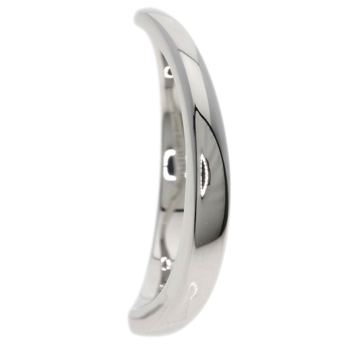 TIFFANY&Co. V band Ring Platinum PT950 Ladies [Used]