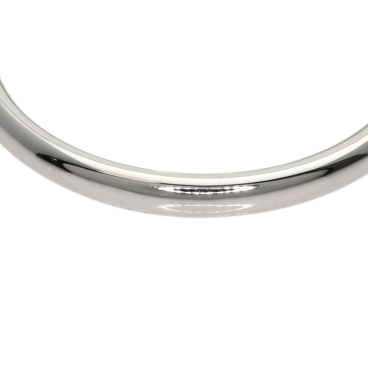 TIFFANY&Co. Curved band Ring Platinum PT950 Ladies [Used]