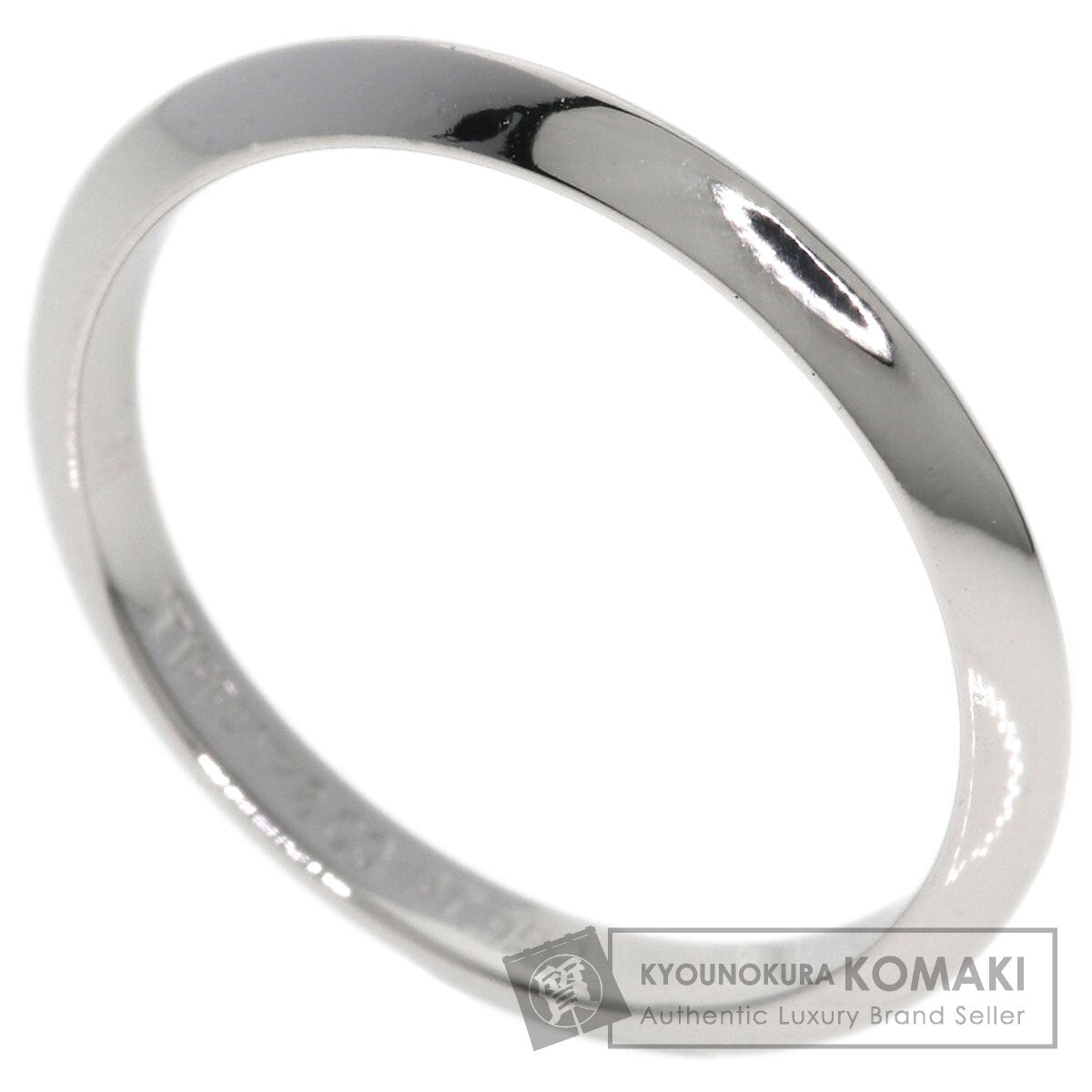 TIFFANY&Co. Knife edge Ring Platinum PT950 Ladies [Used]