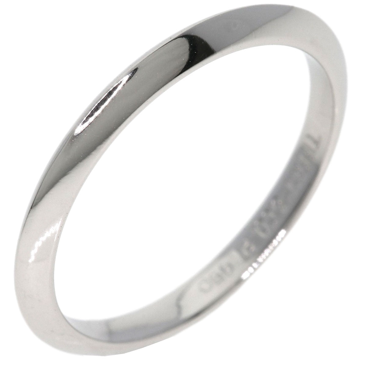 TIFFANY&Co. Knife edge Ring Platinum PT950 Ladies [Used]
