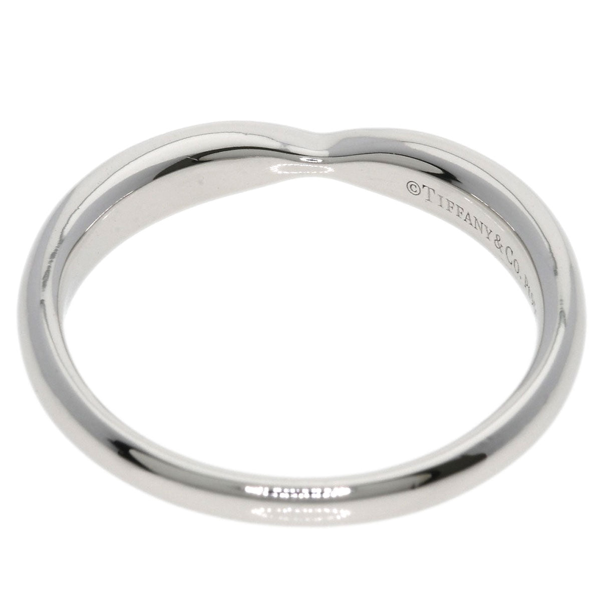 TIFFANY&Co. Harmony Wedding Ring Platinum PT950 Ladies [Used]