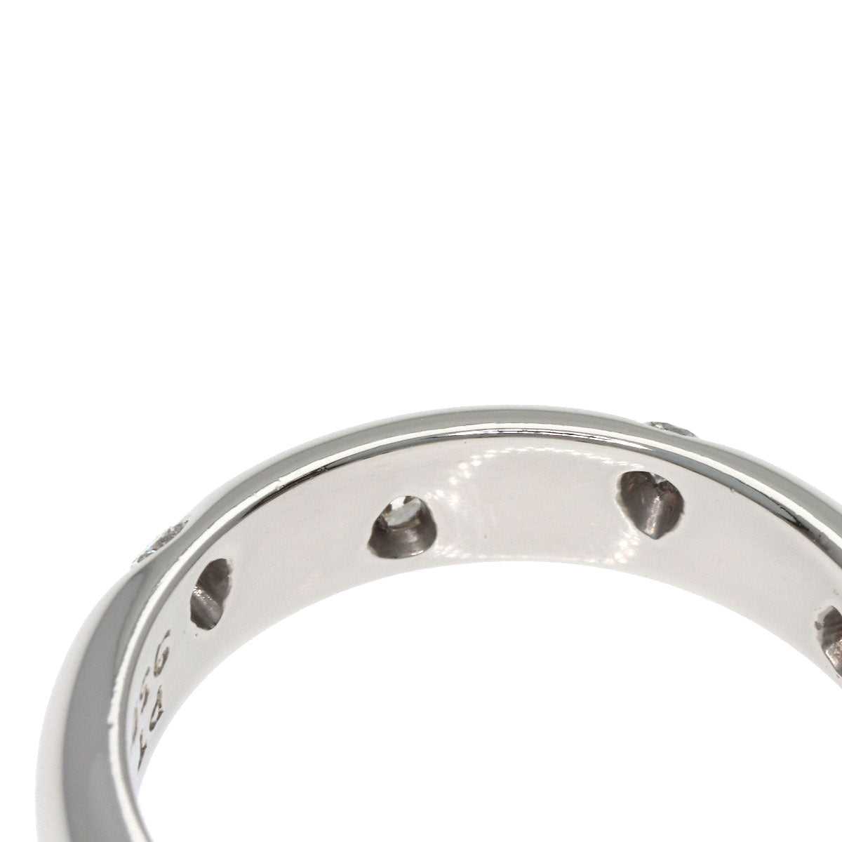 ティファニー ドッツ ダイヤモンド リング・指輪 プラチナPT950 レディース 【中古】【TIFFANY&Co.】