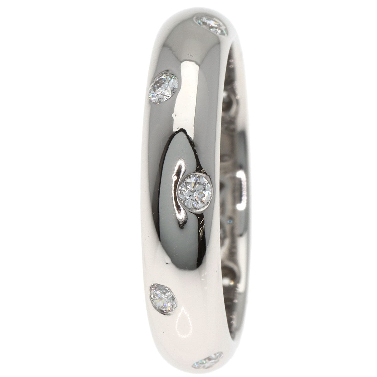 ティファニー ドッツ ダイヤモンド リング・指輪 プラチナPT950 レディース 【中古】【TIFFANY&Co.】