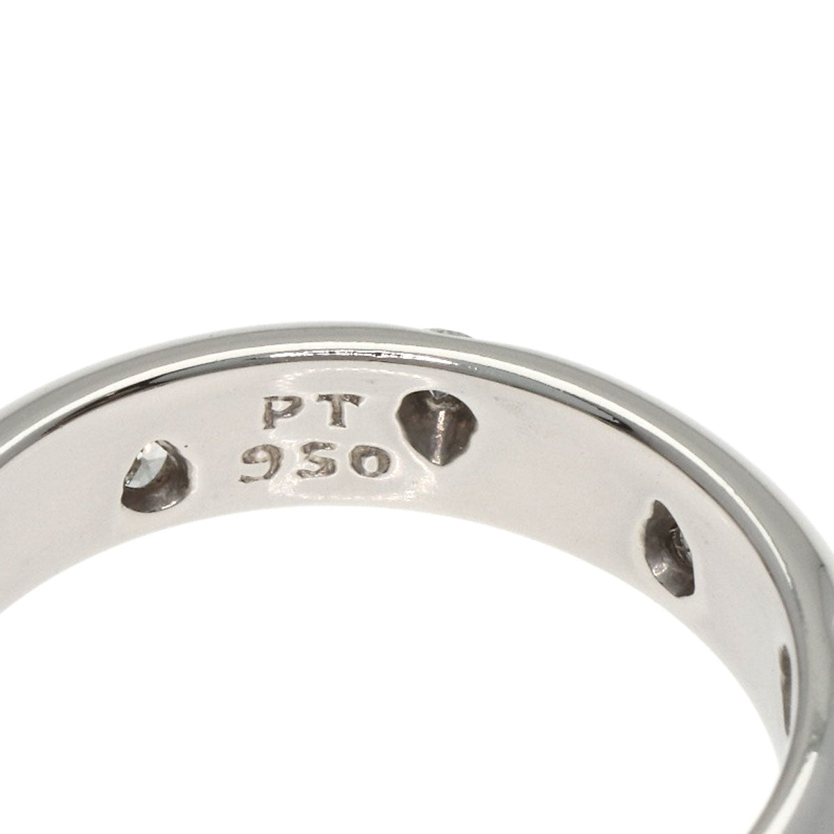 ティファニー ドッツ ダイヤモンド リング・指輪 プラチナPT950 レディース 【中古】【TIFFANY&Co.】
