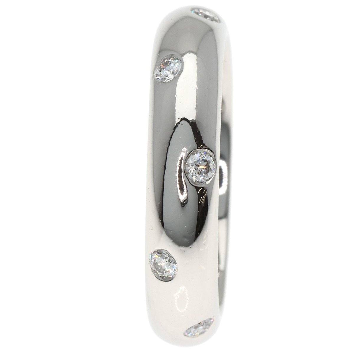 ティファニー ドッツ ダイヤモンド リング・指輪 プラチナPT950 レディース 【中古】【TIFFANY&Co.】