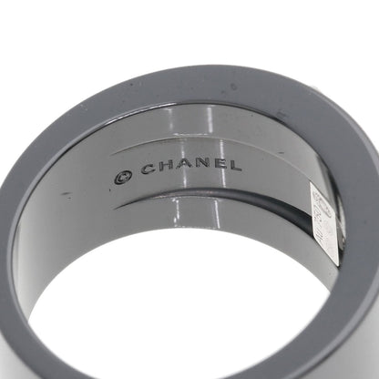 CHANEL Cosmic de Chanel Comet Diamond Ceramic #52 Ring K18 White Gold CeramicLadies [Used]