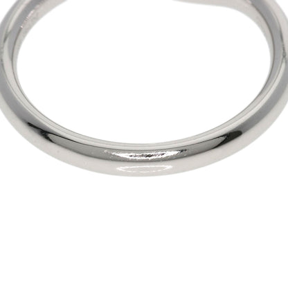 TIFFANY&Co. Curved band Ring Platinum PT950 Ladies [Used]