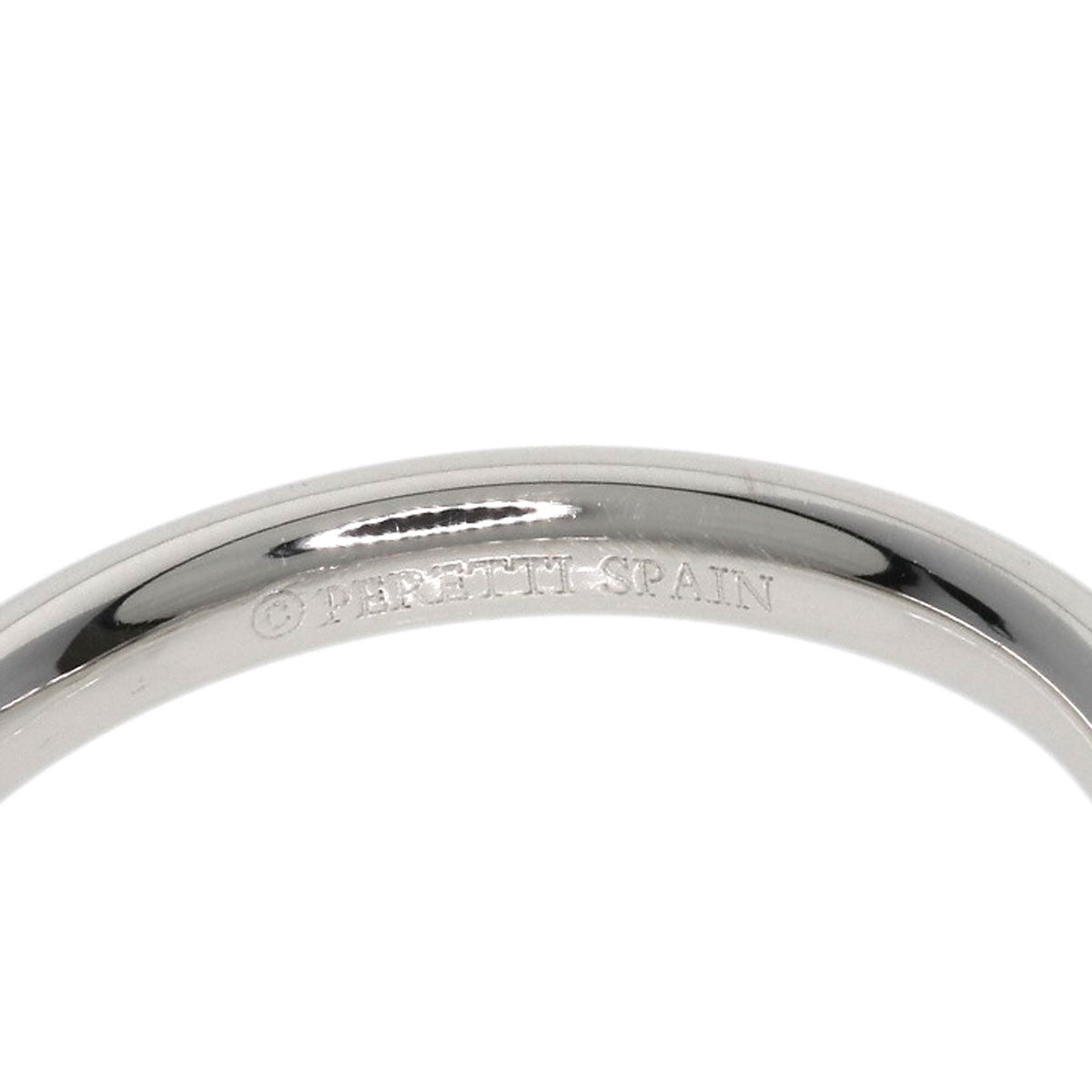 TIFFANY&Co. Curved band Ring Platinum PT950 Ladies [Used]