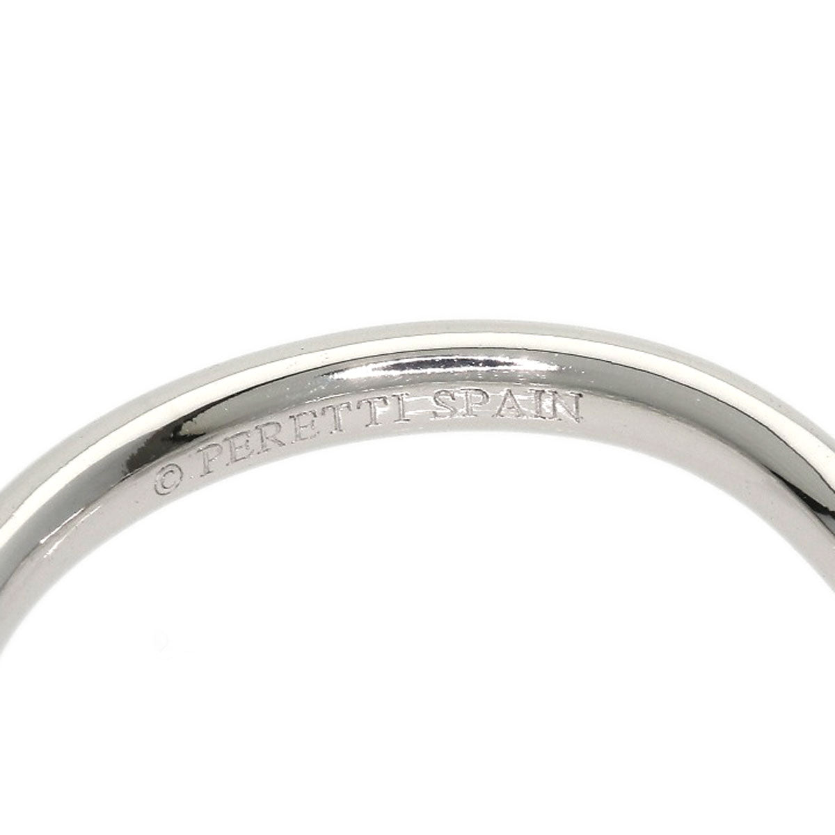 TIFFANY&Co. Curved band Ring Platinum PT950 Ladies [Used]