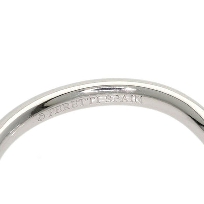 TIFFANY&Co. Curved band Ring Platinum PT950 Ladies [Used]
