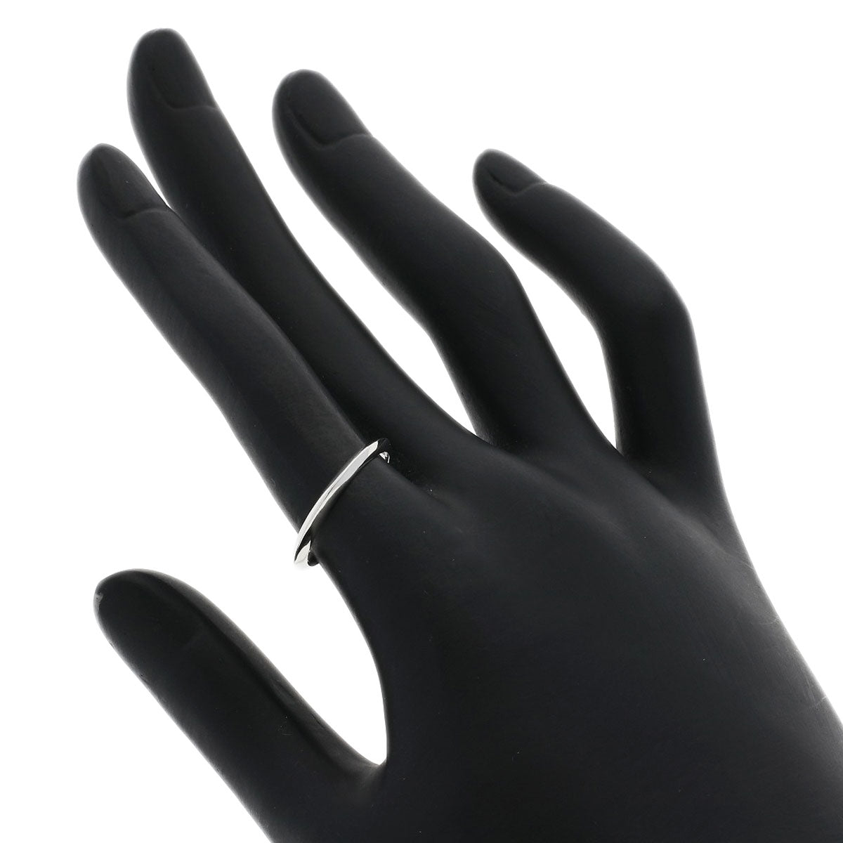 TIFFANY&Co. Knife edge Ring Platinum PT950 Ladies [Used]