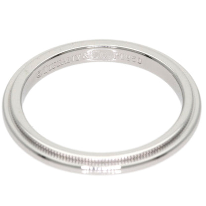 TIFFANY&Co. Milgrain Ring Platinum PT950 Ladies [Used]