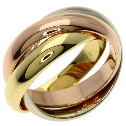 CARTIER Trinity #48 Ring K18 Yellow Gold K18 White GoldLadies [Used]