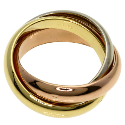 CARTIER Trinity #48 Ring K18 Yellow Gold K18 White GoldLadies [Used]
