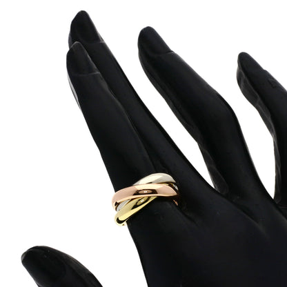 CARTIER Trinity #48 Ring K18 Yellow Gold K18 White GoldLadies [Used]