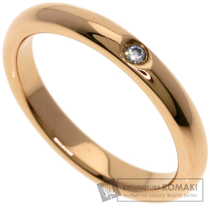 TIFFANY&Co. Wedding 1P Diamond Ring K18 Pink Gold Ladies [Used]