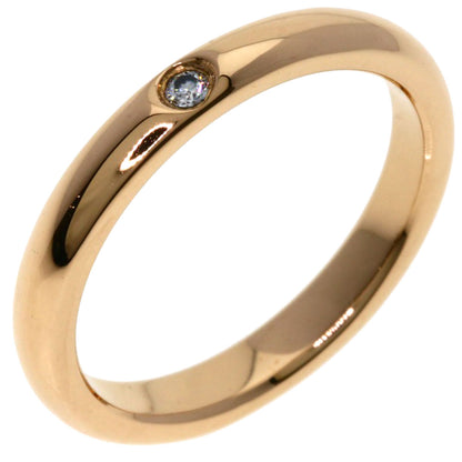 TIFFANY&Co. Wedding 1P Diamond Ring K18 Pink Gold Ladies [Used]