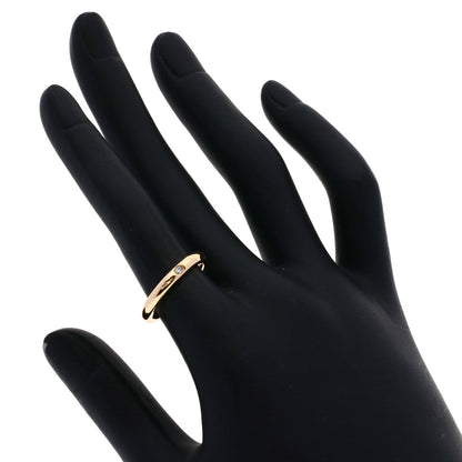 TIFFANY&Co. Wedding 1P Diamond Ring K18 Pink Gold Ladies [Used]