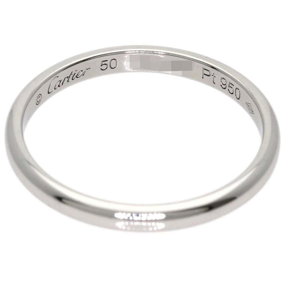 CARTIER Wedding #50 Ring Platinum PT950 Ladies [Used]