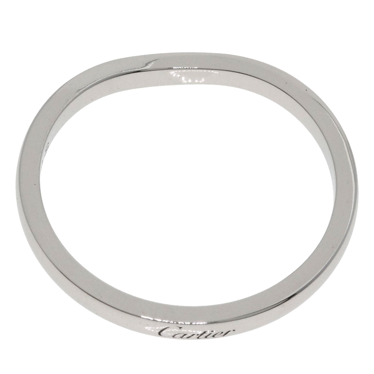CARTIER Ballerina Curves #55 Ring Platinum PT950 Ladies [Used]