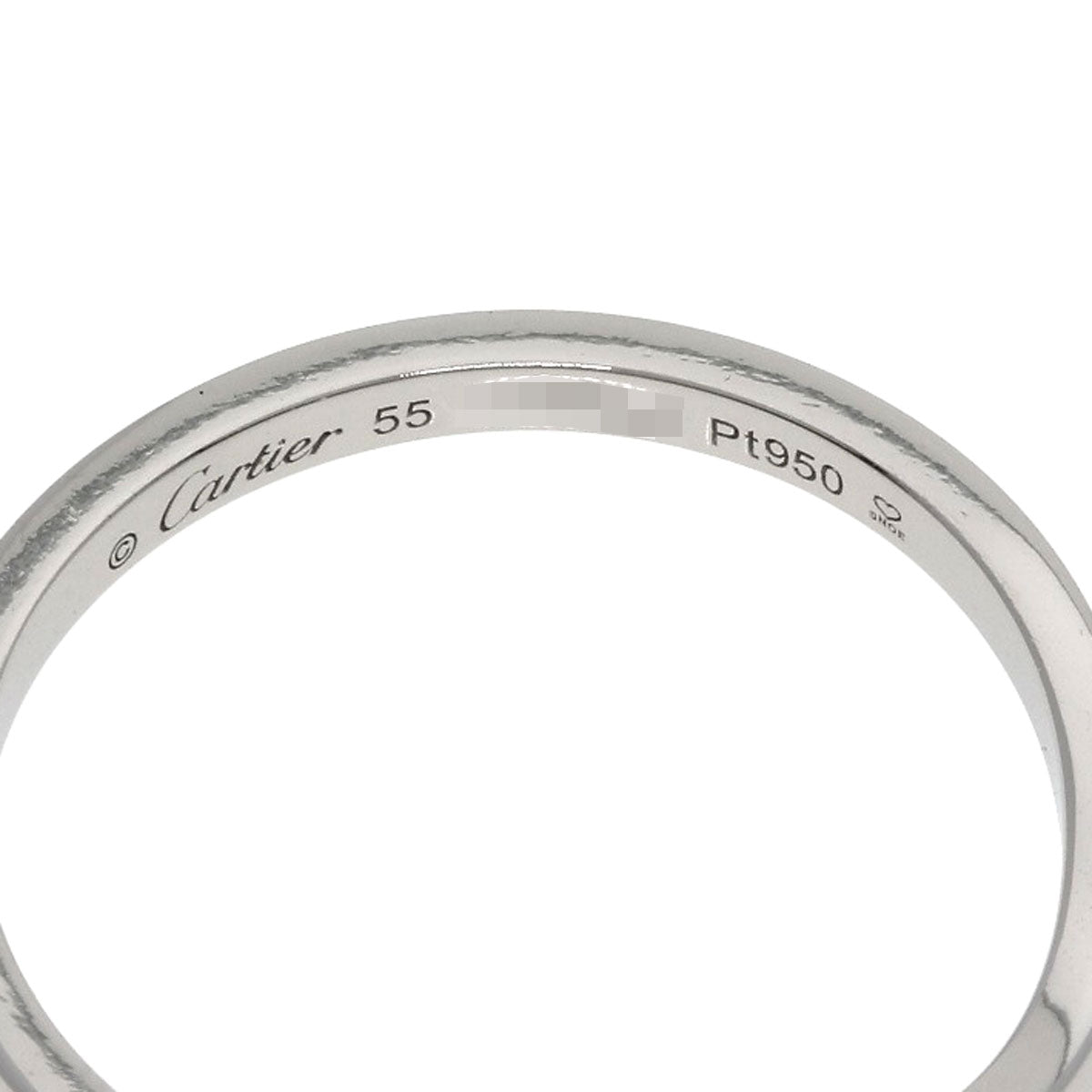 CARTIER Ballerina Curves #55 Ring Platinum PT950 Ladies [Used]