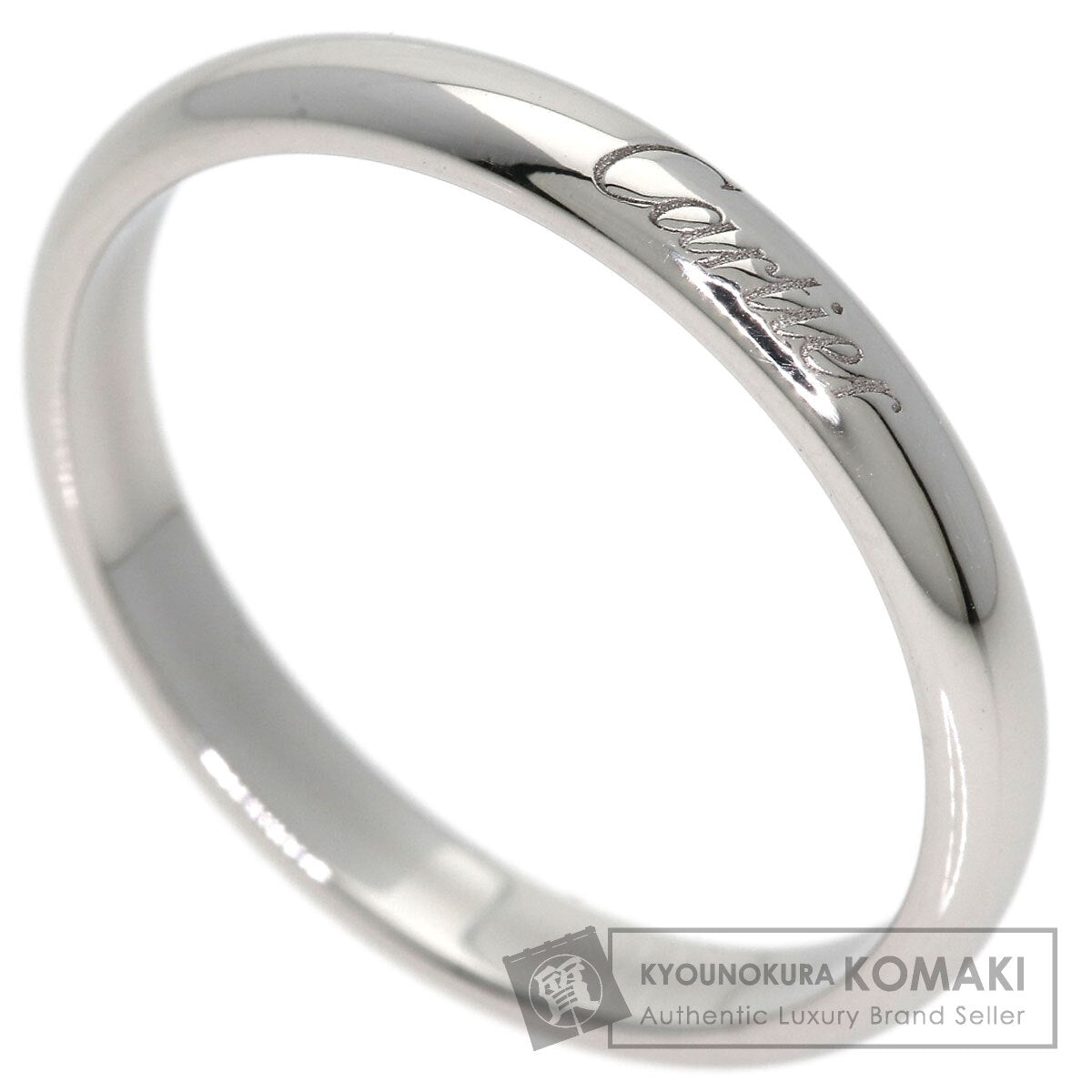 CARTIER Wedding #59 Ring Platinum PT950 Ladies [Used]