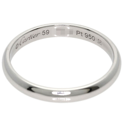 CARTIER Wedding #59 Ring Platinum PT950 Ladies [Used]